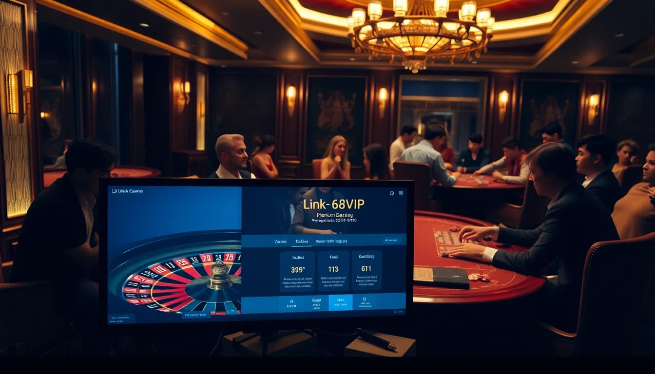 Experience thrilling gameplay at Link Vào Nhà Cái 68VIP with engaging casino visuals.