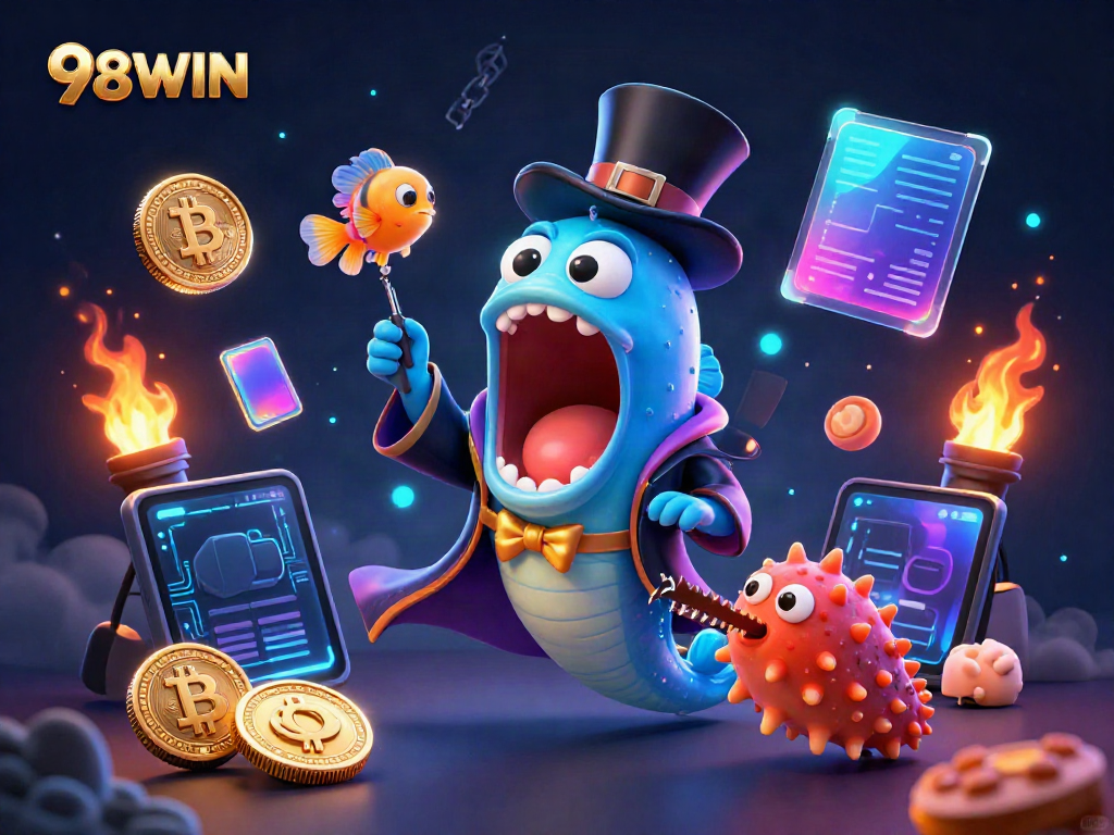 Experience thrilling gameplay at 98WIN with magical card tricks and crypto elements.