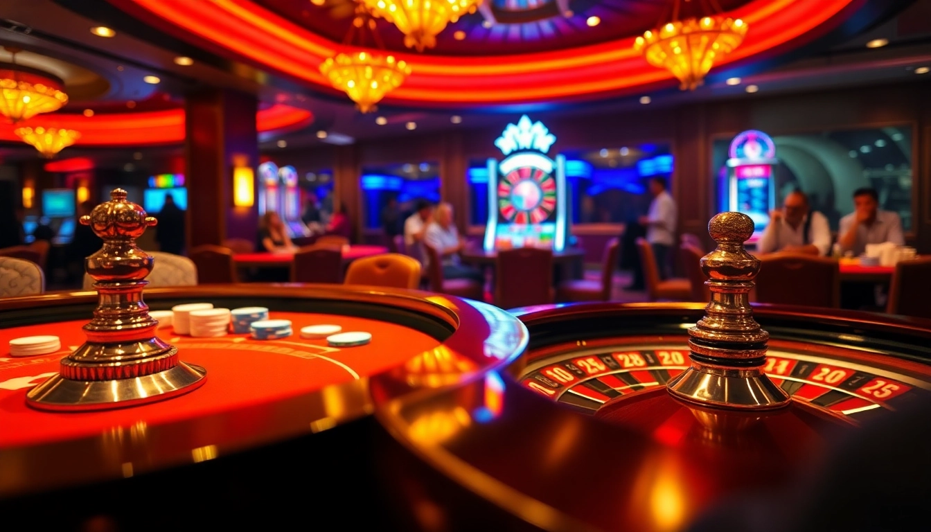 Players strategizing at a poker table in a luxurious casino environment from https://f168.tools/.