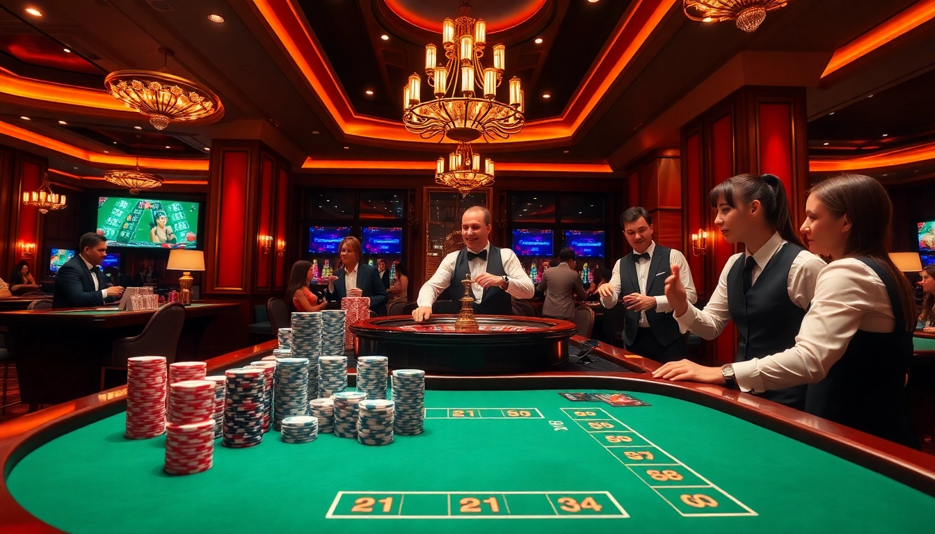 Experience excitement at the modern casino environment of bet88vn.bio with vibrant games and professional staff.
