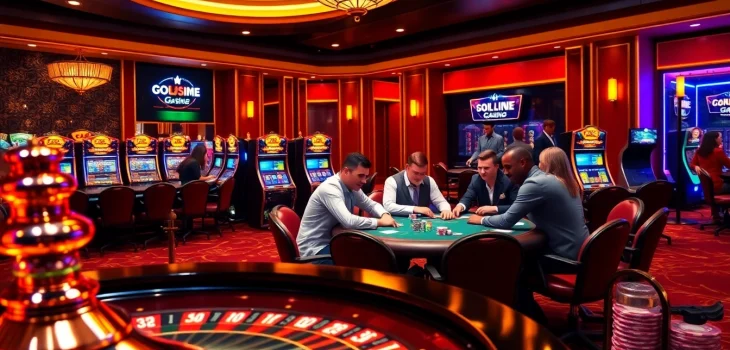 Engaged players enjoying the thrilling atmosphere of XX88 GAME at a luxurious casino.