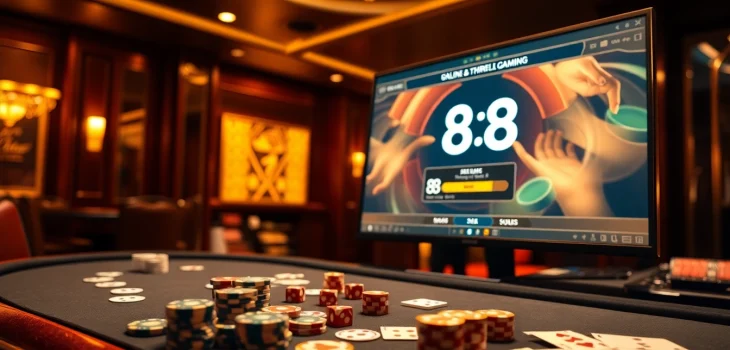 Access the thrilling games on ĐĂNG NHẬP B8's luxurious online casino interface.