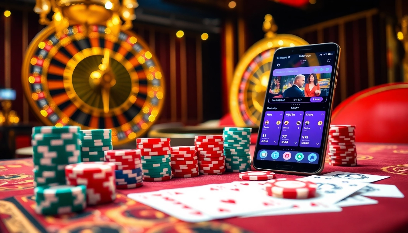 Experience the excitement of Trang chủ 888VND with vibrant casino tables and engaging games.