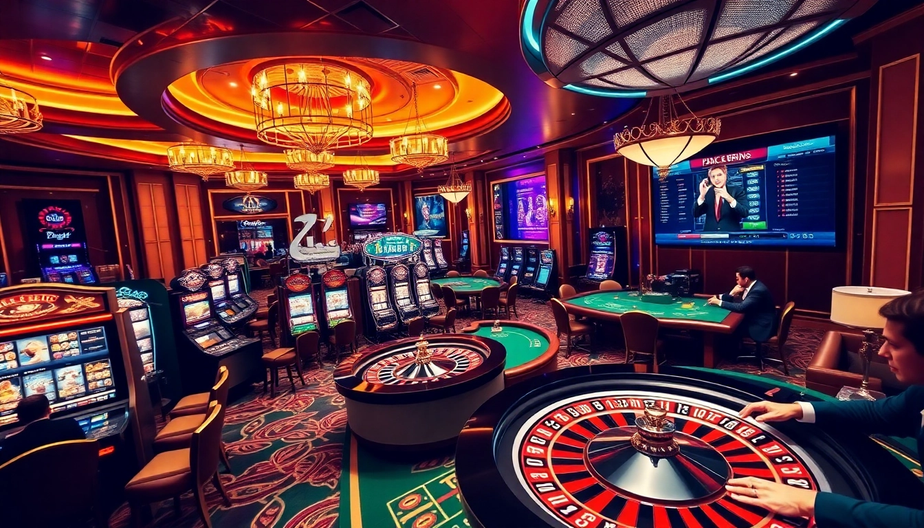 Experience thrilling gambling action at https://zbetm.org/ with engaging slot machines and poker tables.