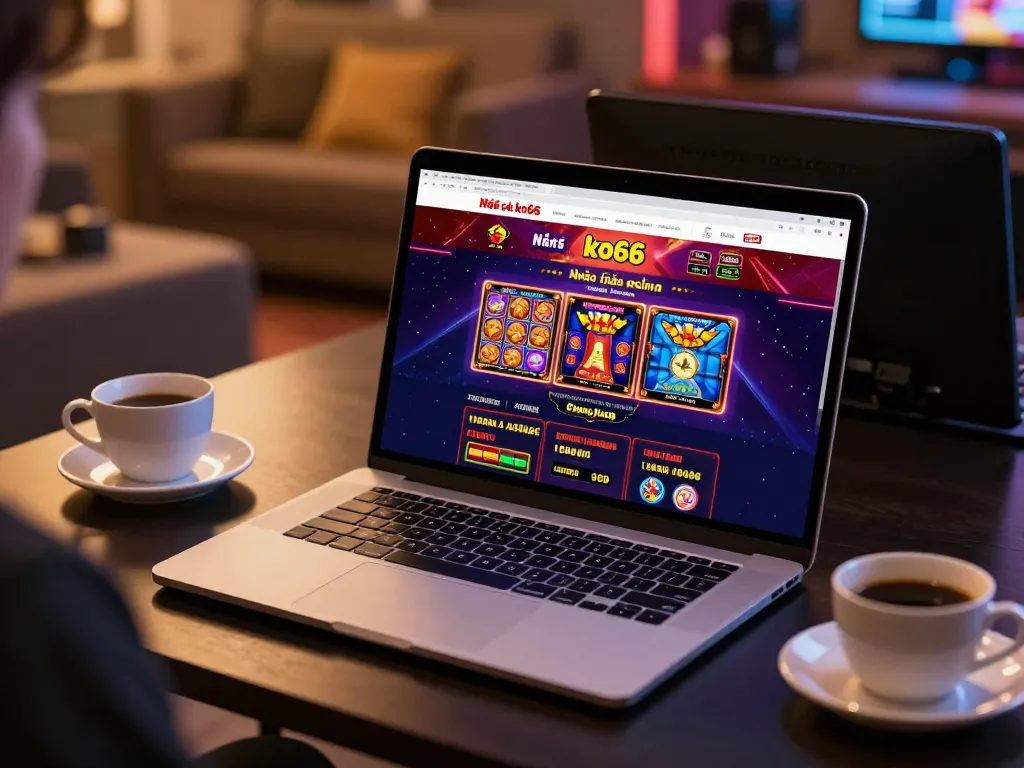 Engaging interface of Nhà cái ko66 showcasing exciting online gaming options, perfect for mobile players