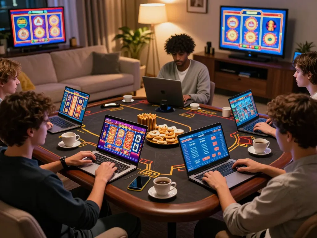 Experience thrilling online gambling with sunwin on vibrant devices, inviting atmosphere.