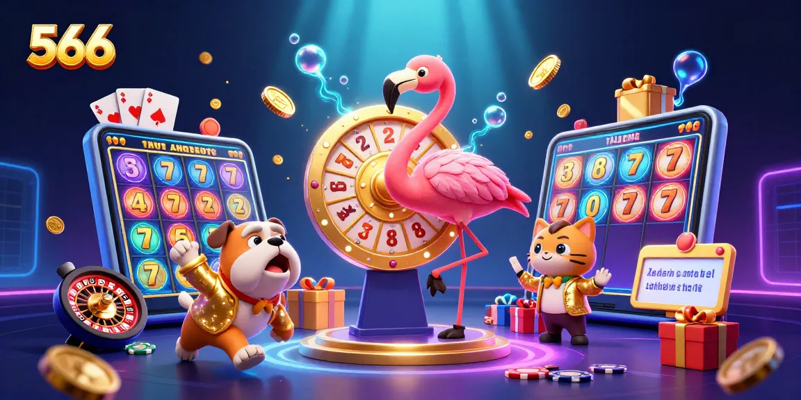 Engage with 566 interactive slot games featuring vibrant visuals and thrilling prizes.