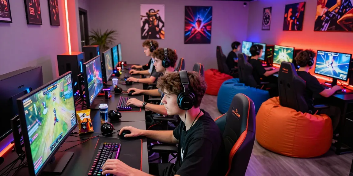 Exciting gaming environment at https://proplay88.uk.com/ showcasing intense gameplay and vibrant energy.